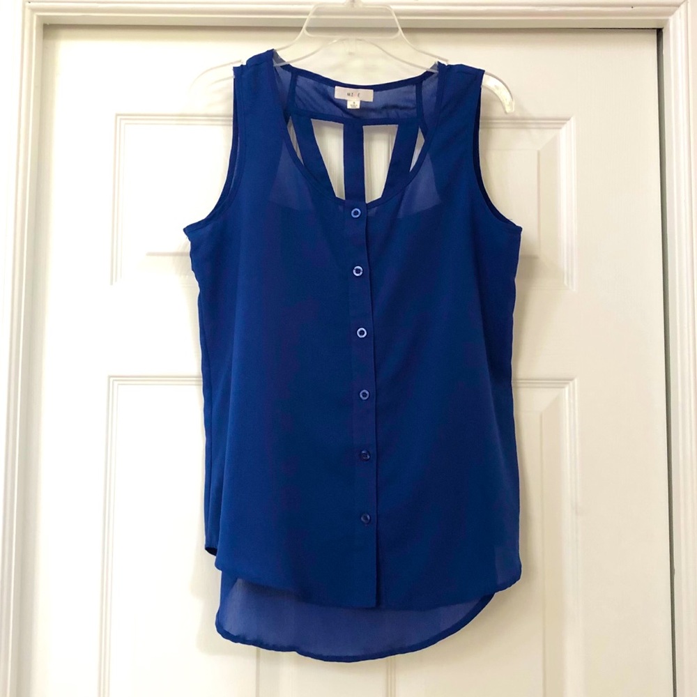 Mina Backless Scarf Tank Top